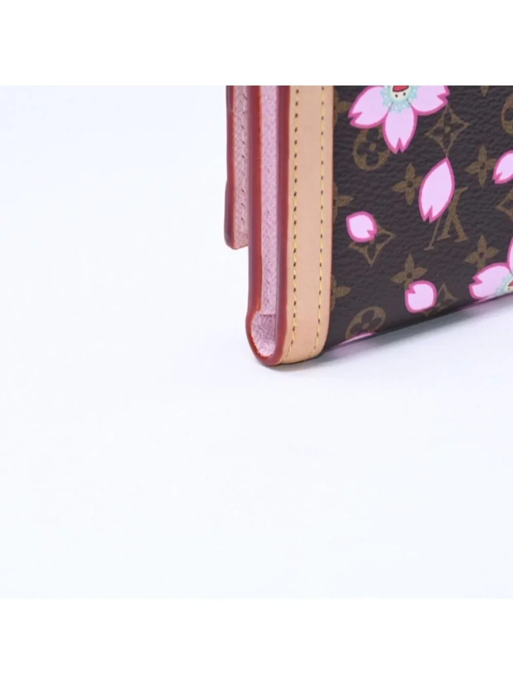 Louis Vuitton Portefeuille Victorine Trifold Wallet Monogram Cherry Blossom